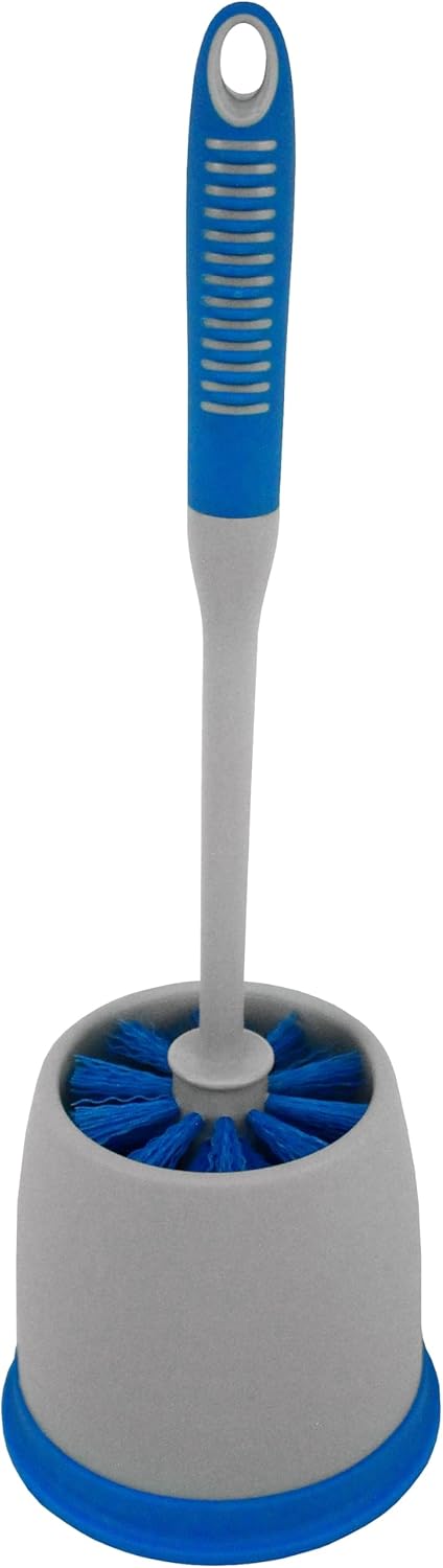 Impact Toilet Bowl Brush with Caddy BlueGray