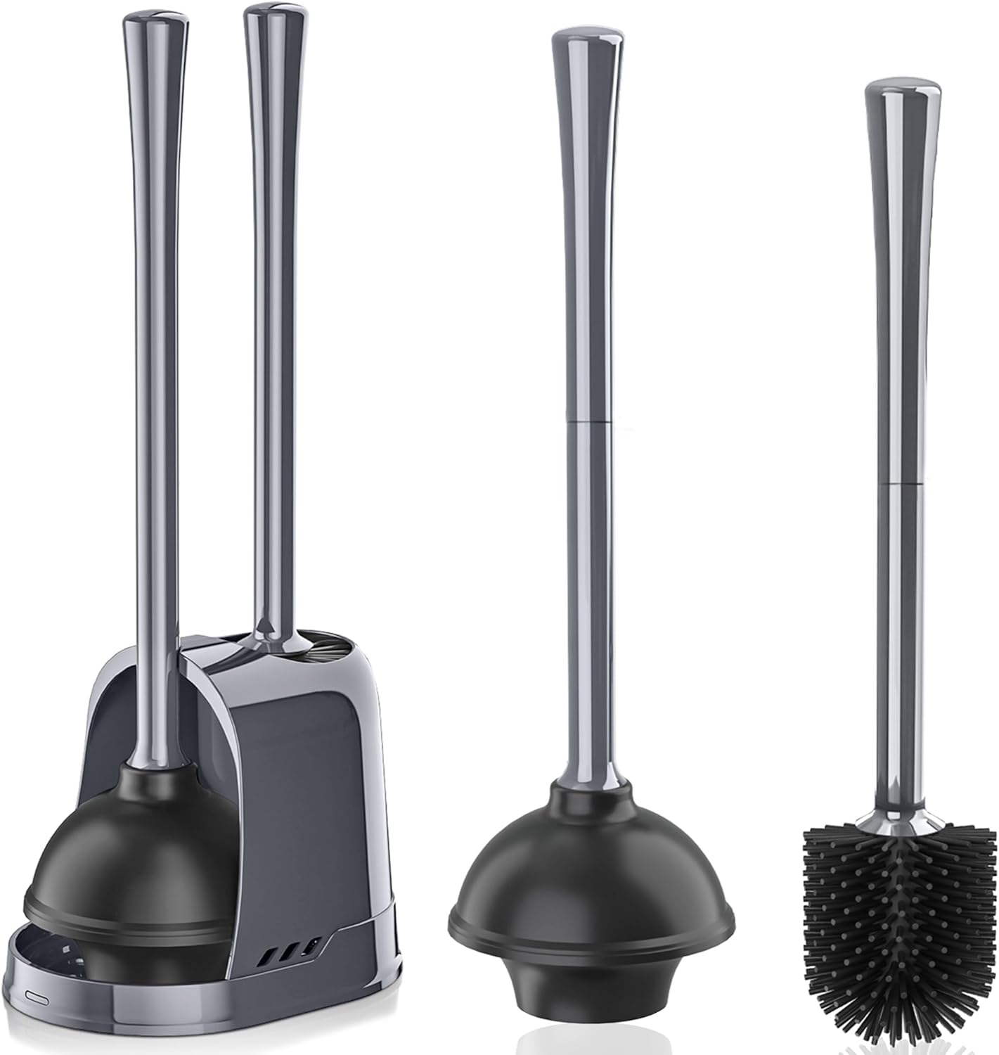 LOVLOY Toilet Plunger and Brush Combo Set