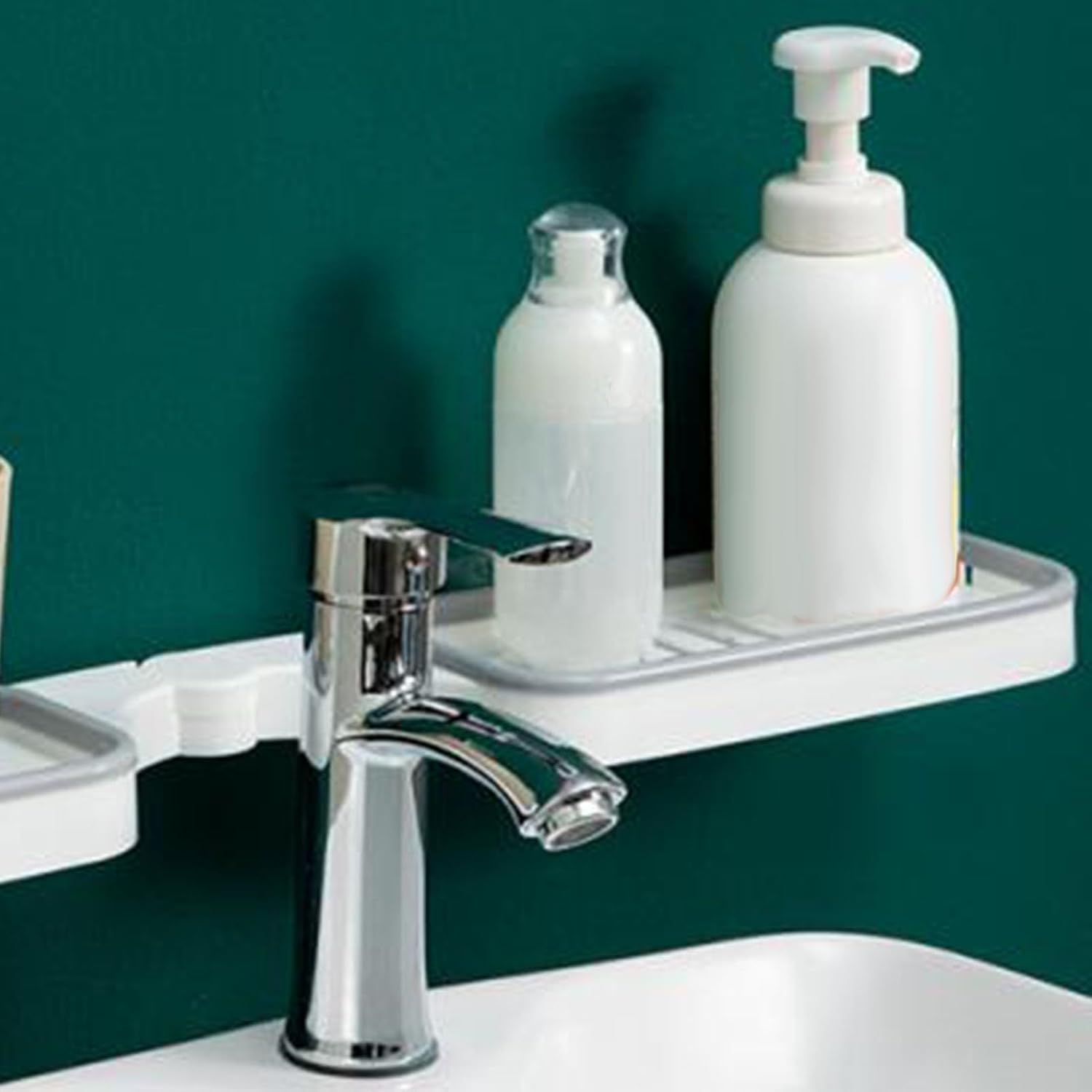 Leapiture Corner Shower Caddy with Drainage and Storage
