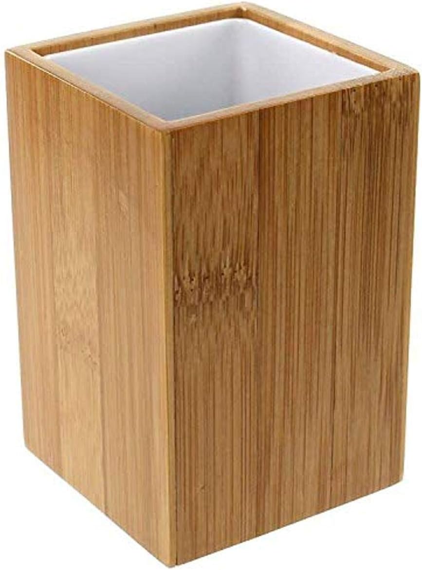 Gedy PO98-35 Bamboo Toilet Brush Holder
