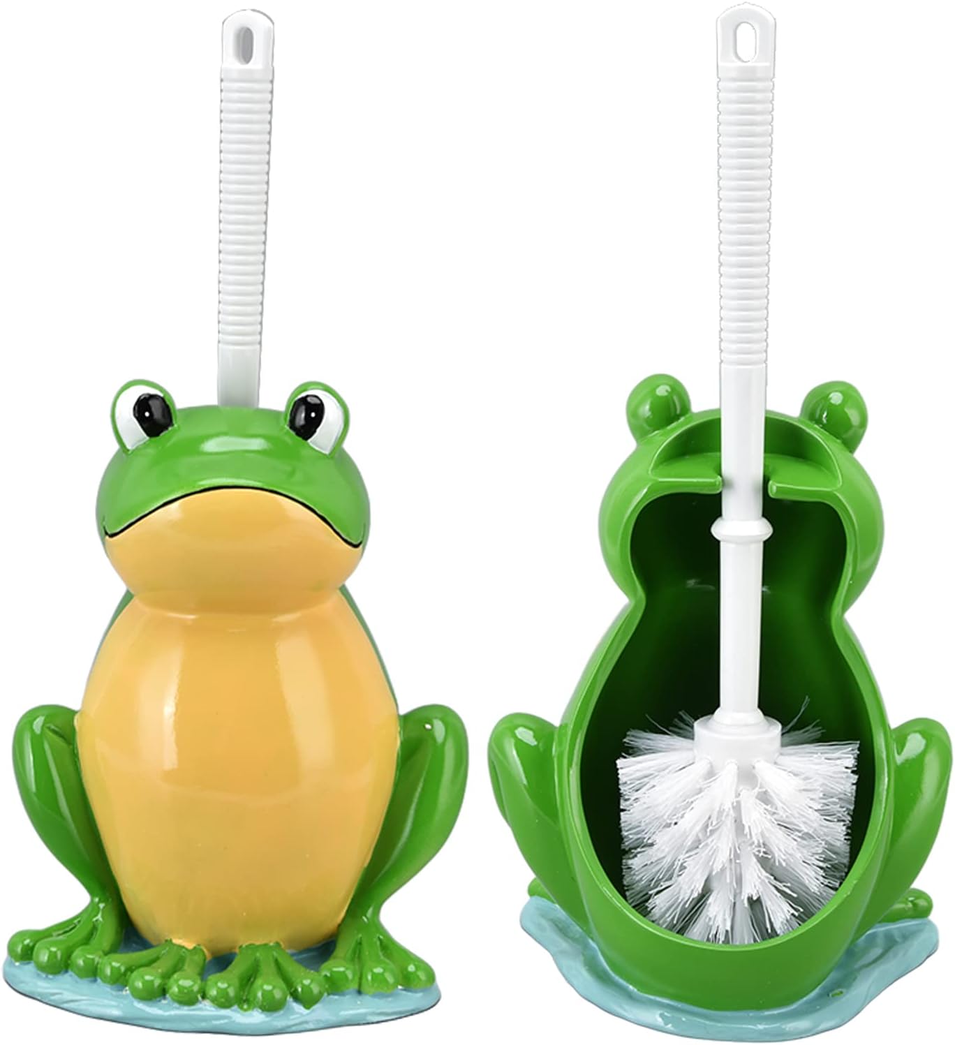 Tyenaza Toilet Plunger and Brush Set with Stand