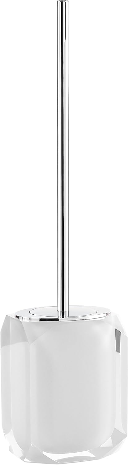 Gedy Chanelle Toilet Brush Resin White 1