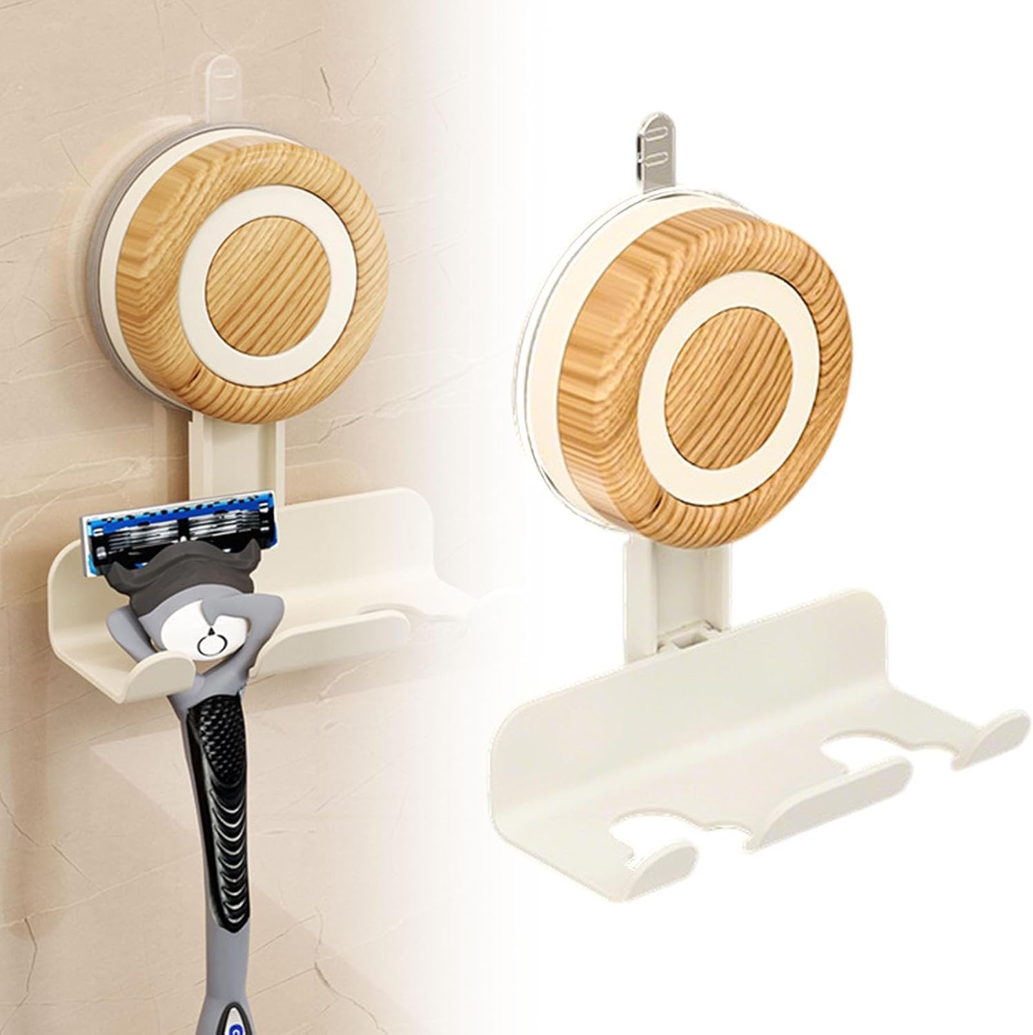 3 in 1 Shower Razor Holder with Storage Box