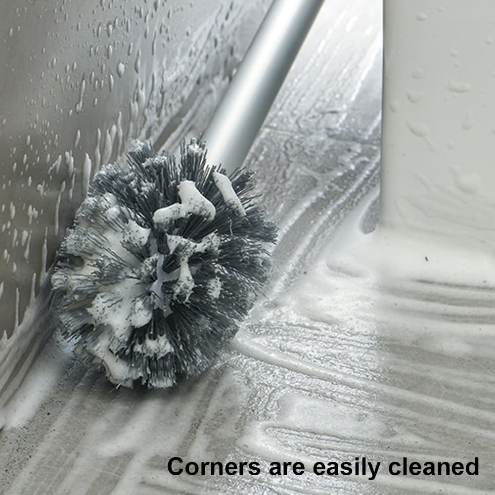 Bibabala Toilet Brush with Holder and Crevice Tool