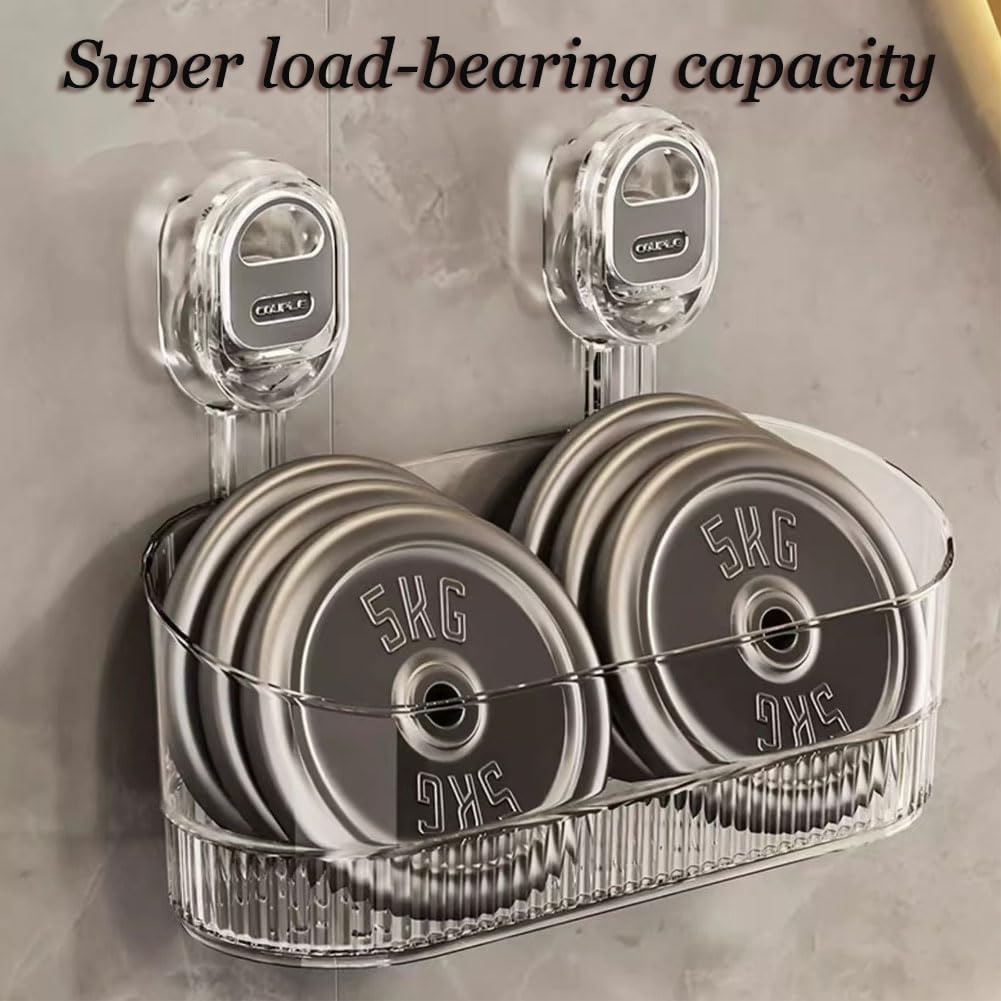 Firmstaunch Suction Cup Storage Rack for Bathroom and Kitchen