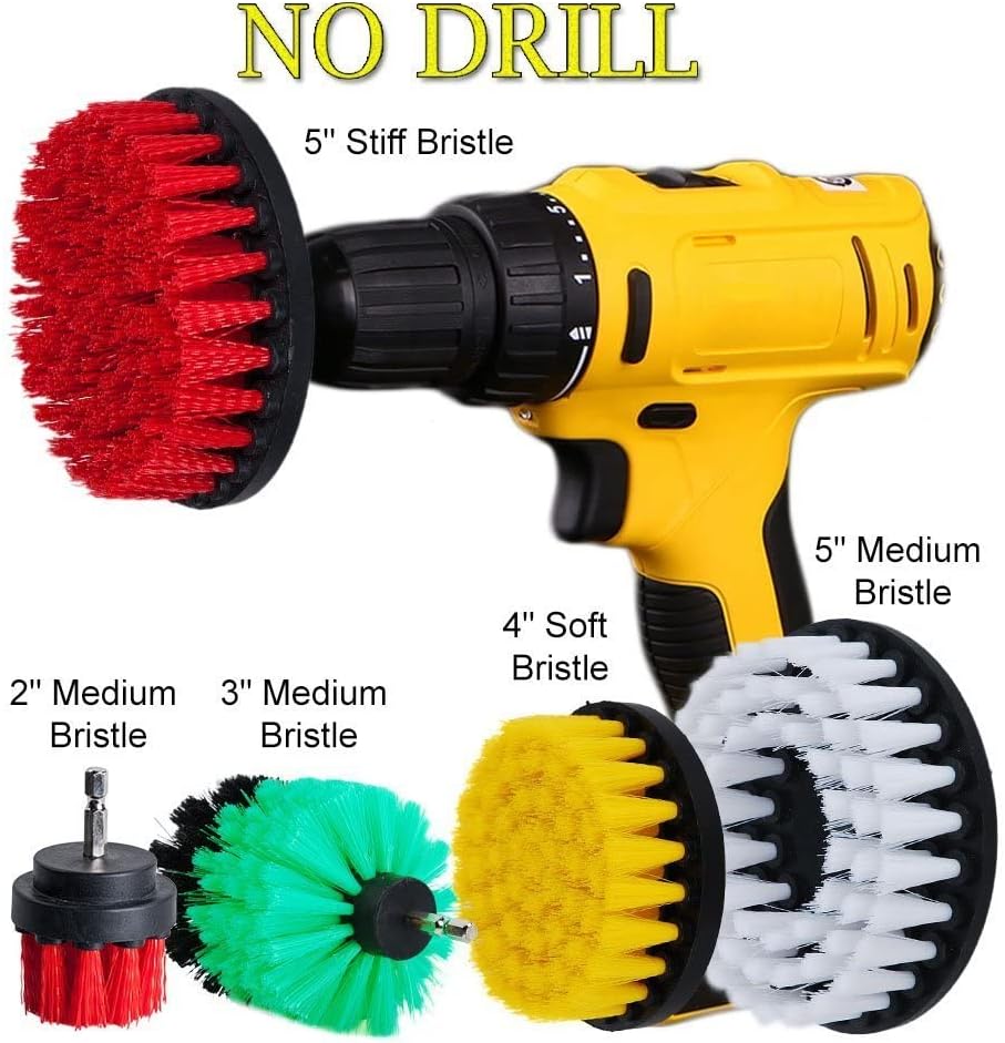DUOSHIDA Drill Brush Cleaning Kit 23455