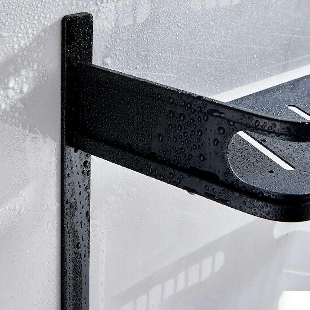 FINANCIALLY LIT Bathroom Wall Shelf Organizer