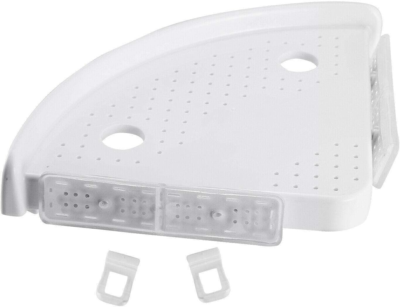 FINANCIALLY LIT Shower Caddy Corner Shelf Organizer