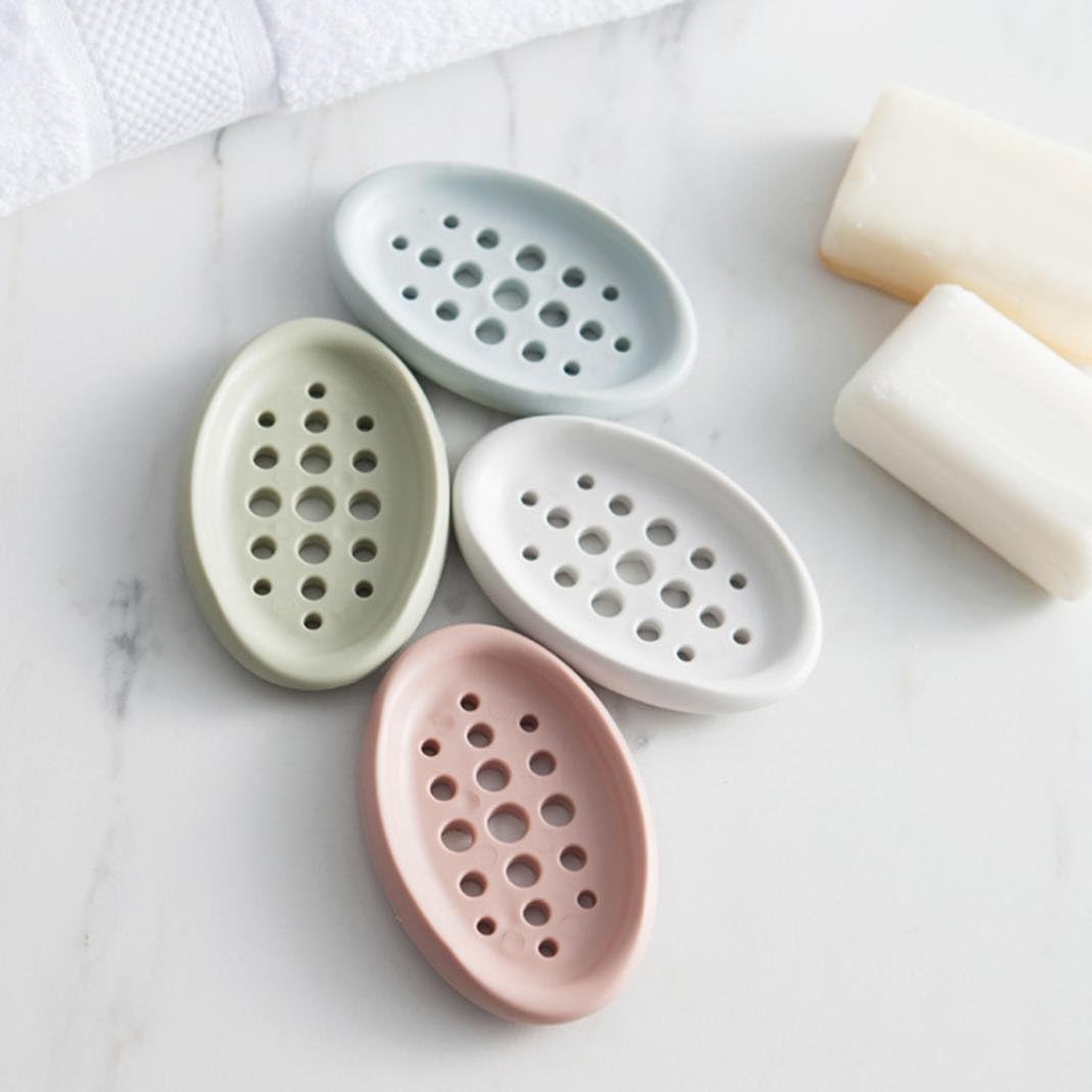 Durable Soap Holder with Drainage Holes for Home and Travel Use