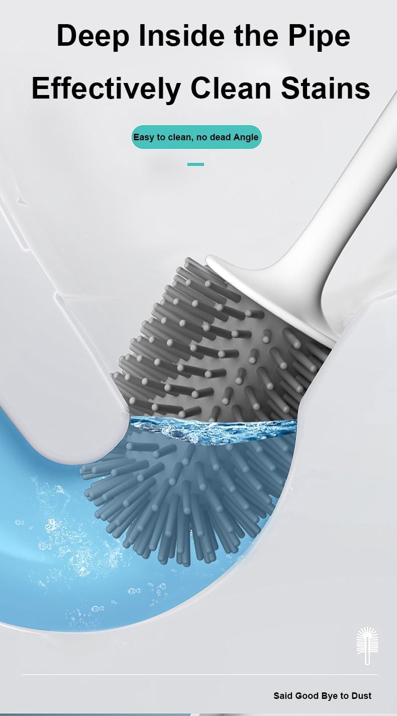 ESYER Electric Toilet Brush with Holder 1