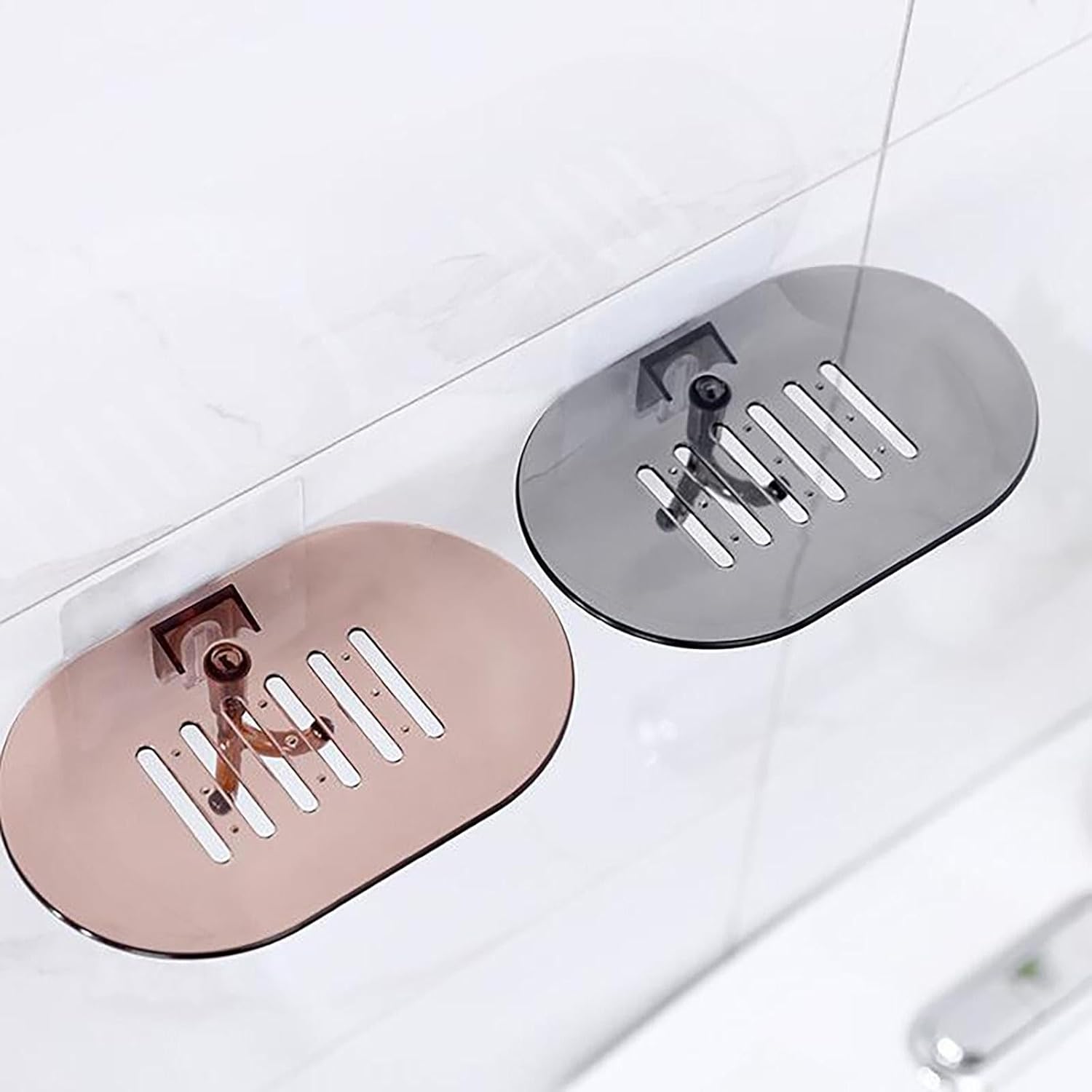 BILIKEYU Bathroom Soap Holder Rack Drain Tray