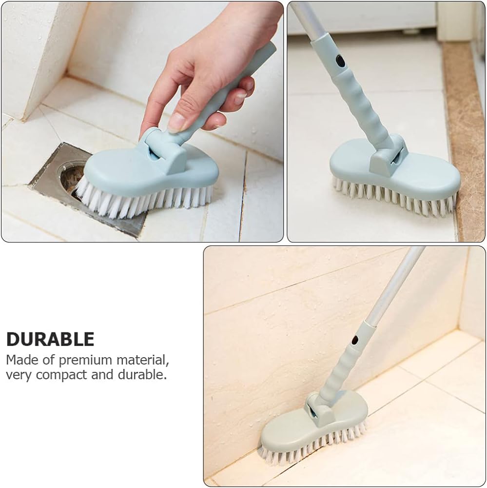 Baluue 1pc Toilet Cleaning Brush with Long Handle