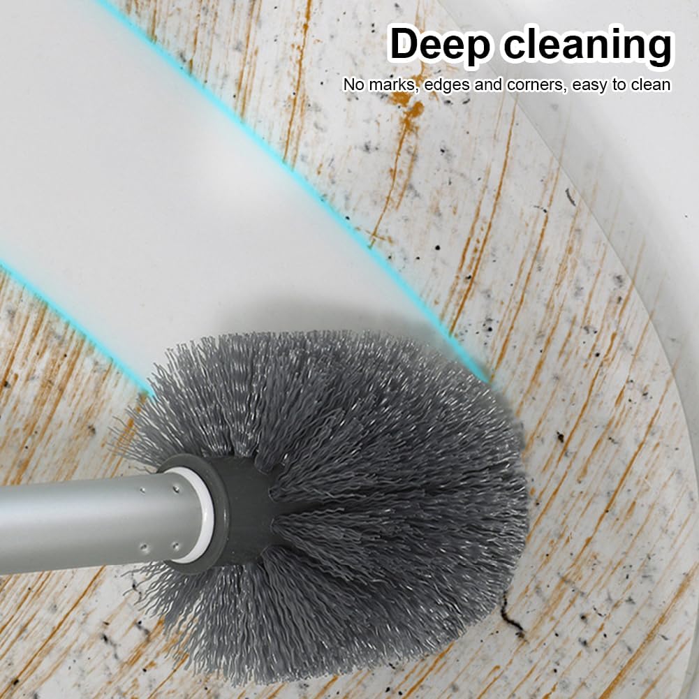 Bibabala Toilet Brush with Holder and Crevice Tool