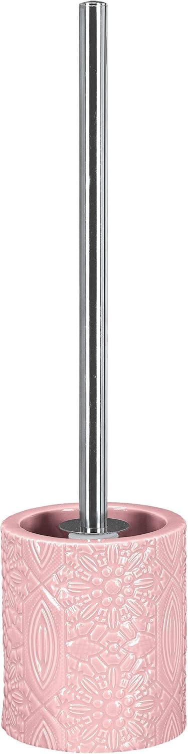 Mandalay Rose Stoneware Toilet Brush Holder