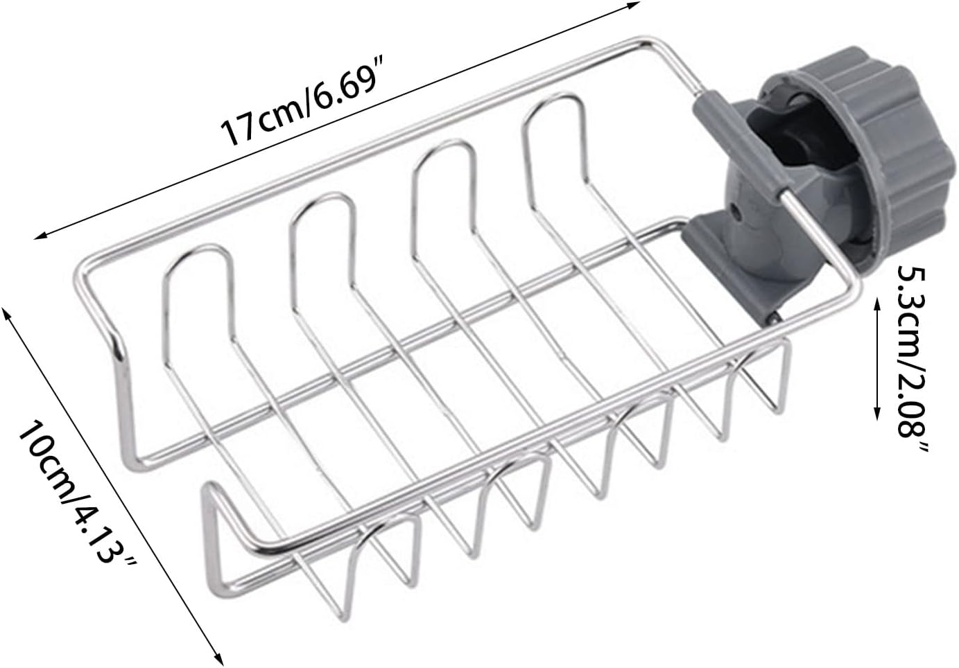 Xbiez Shower Caddy with Sponge Holder for Kitchen Sink