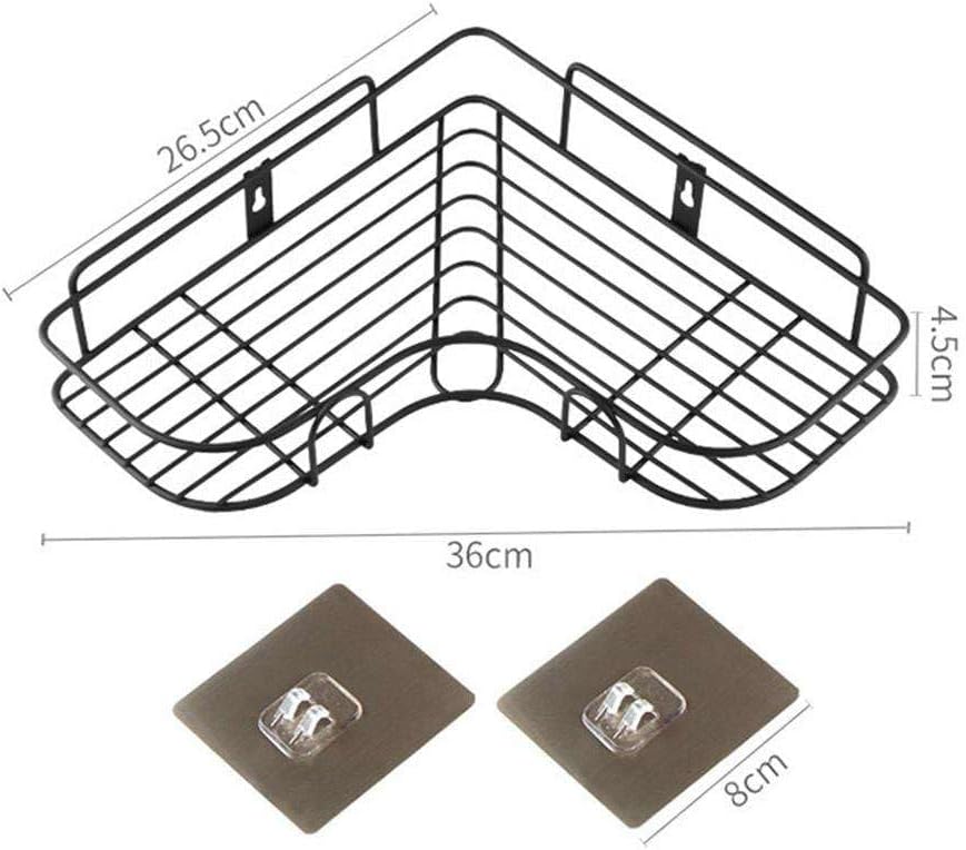 FINANCIALLY LIT Triangular Shower Caddy Wall Shelf