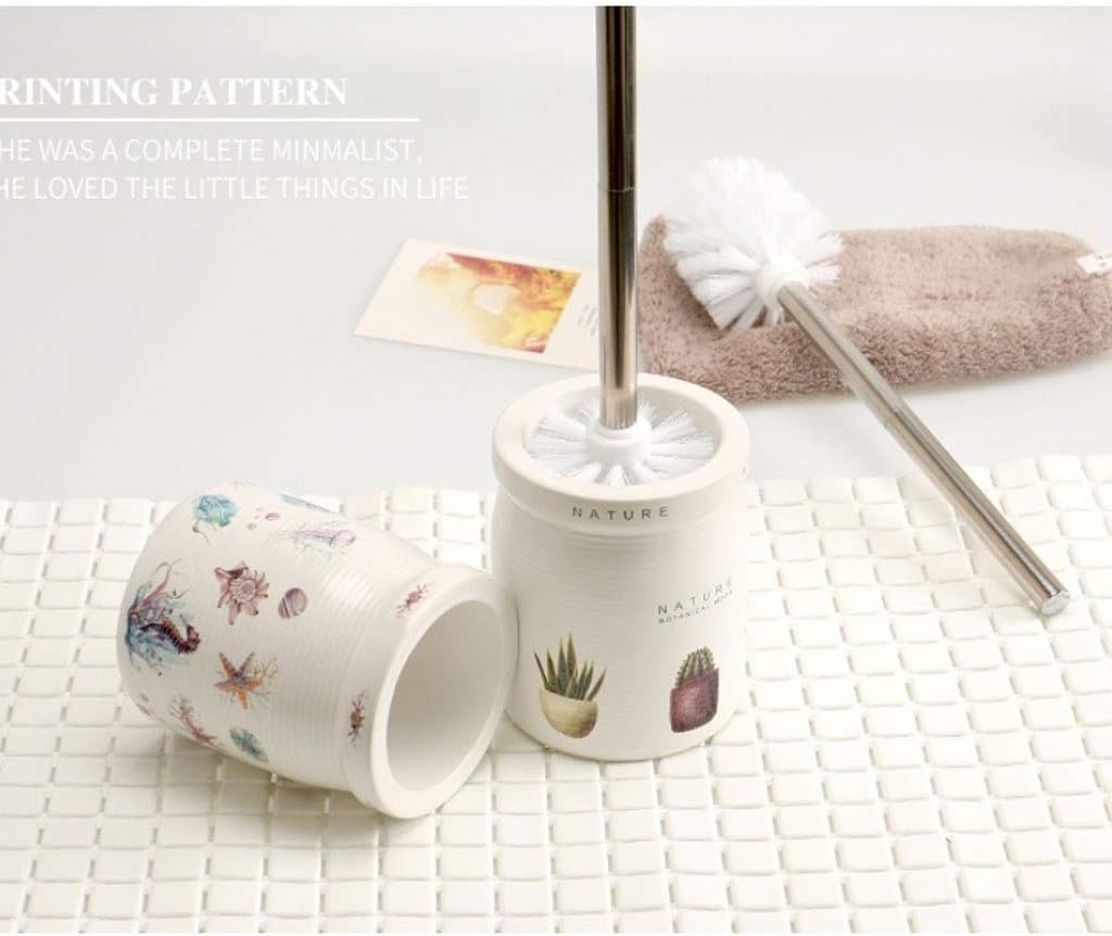 SPOUR Toilet Brush with Holder and Stand