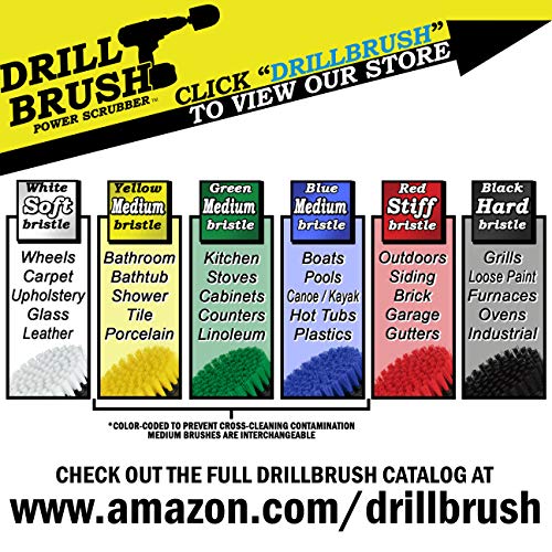 Drillbrush 2-Piece Shower Cleaning Brush Set