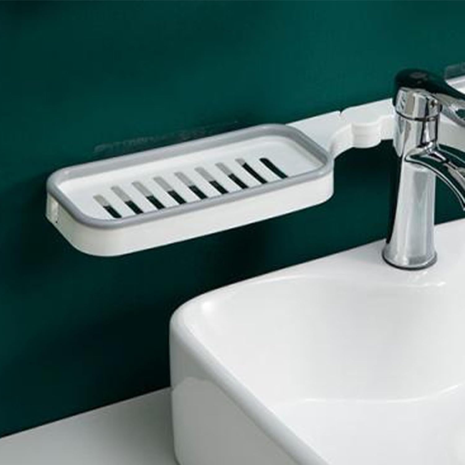 Leapiture Corner Shower Caddy with Drainage and Storage