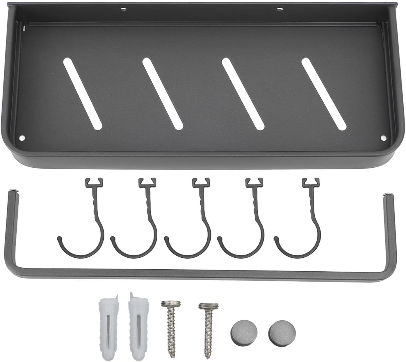 Naroote Shower Shelves with Hook for Home Kitchen
