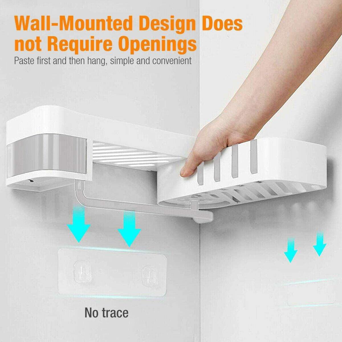 FINANCIALLY LIT LKOP 2 Tier Shower Caddy Organizer