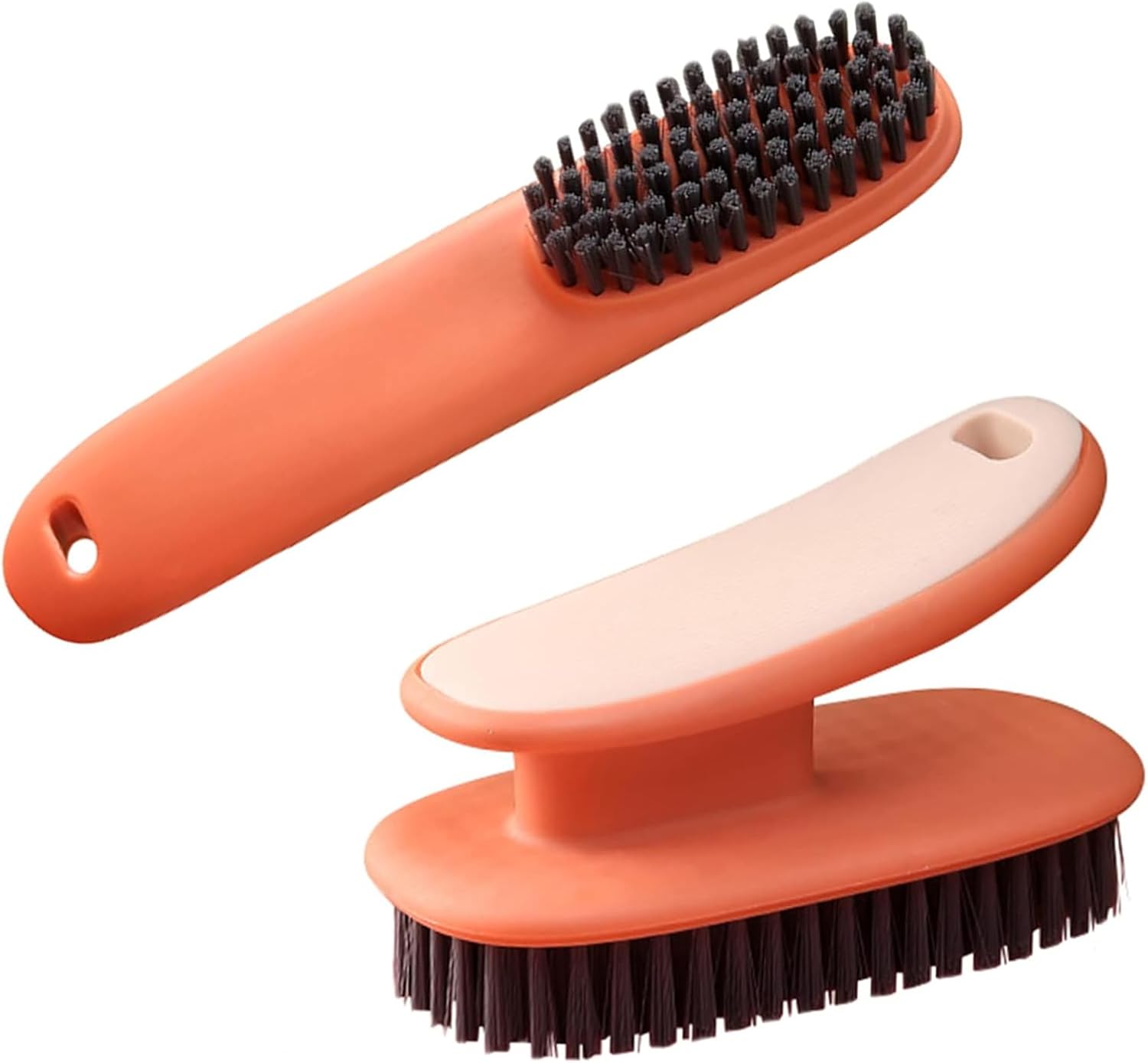 PLSMY 2-Piece Cleaning Brush Set for Home Kitchen Bathroom Clothing
