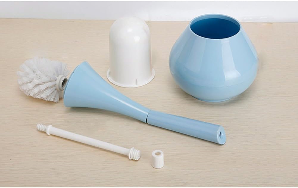Inchant Toilet Brush with Holder - Blue 1