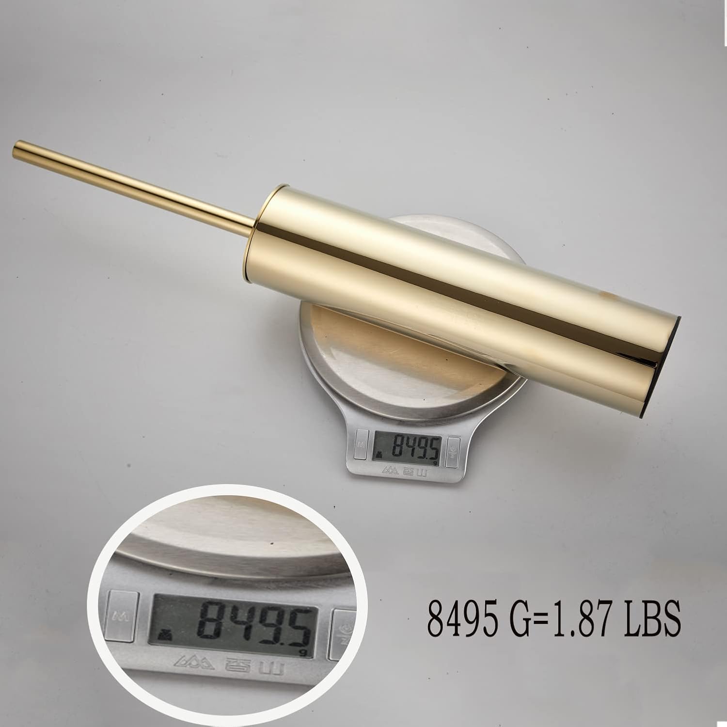 LANGPAI Freestanding Luxury Toilet Brush with Holder