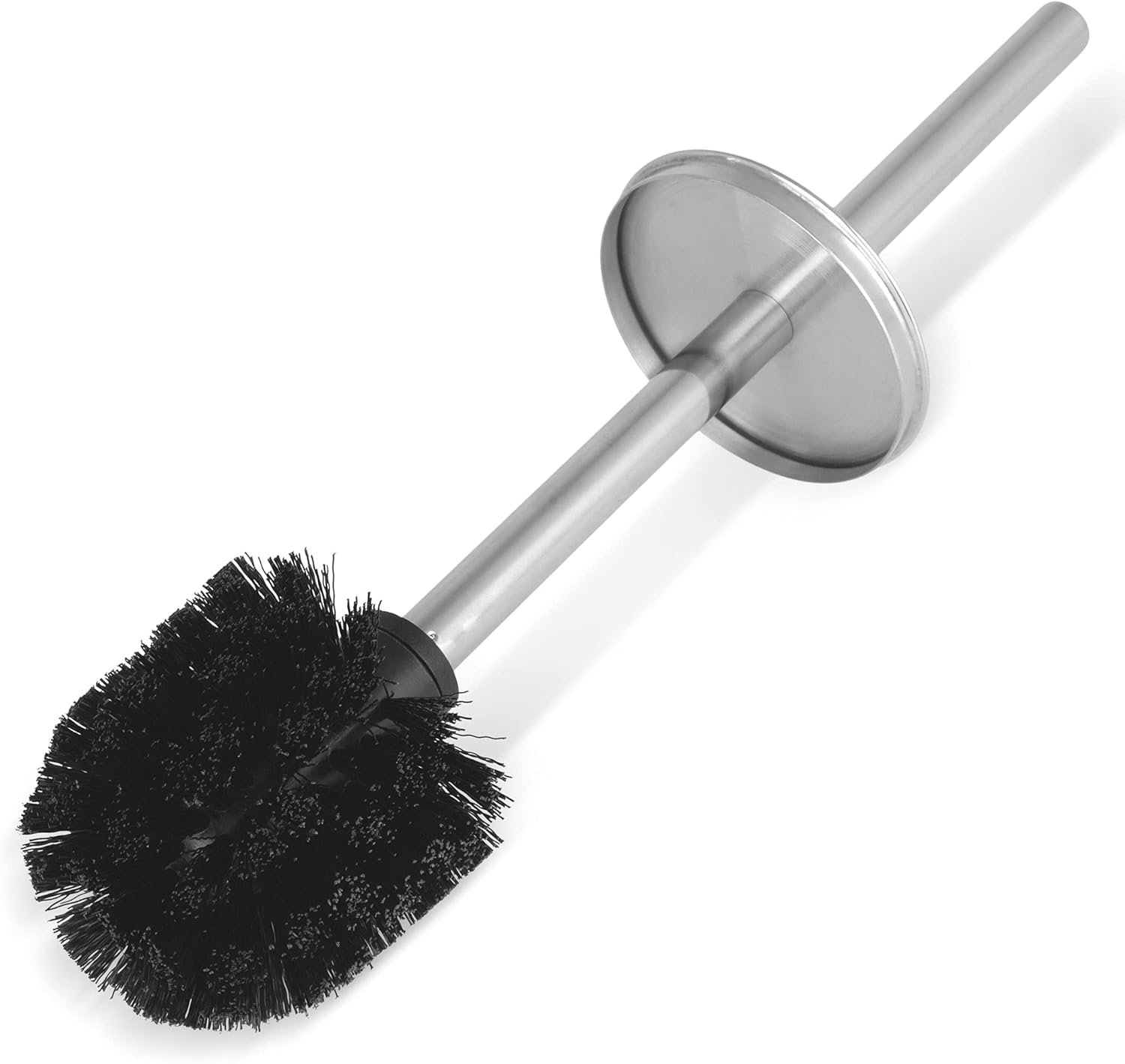 Classic Toilet Brush Holder Gloria Silver