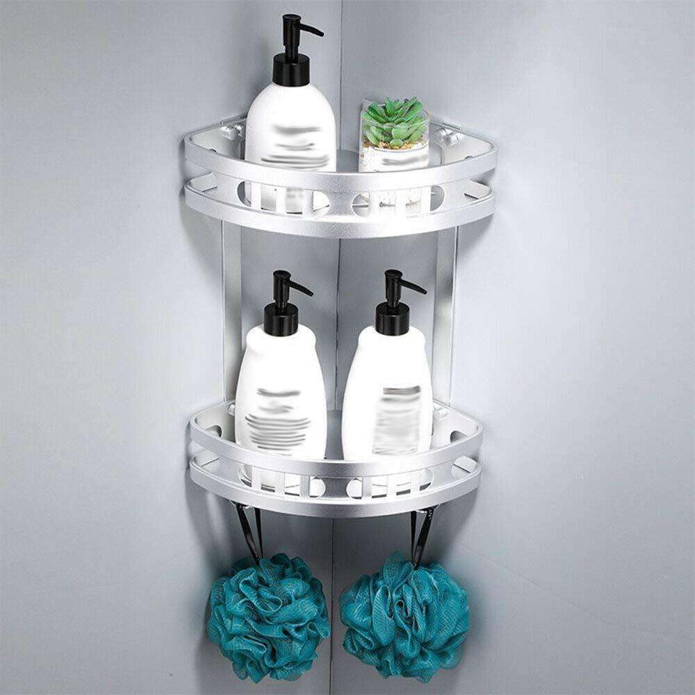 FINANCIALLY LIT Shower Caddy Shelf Wall Mount