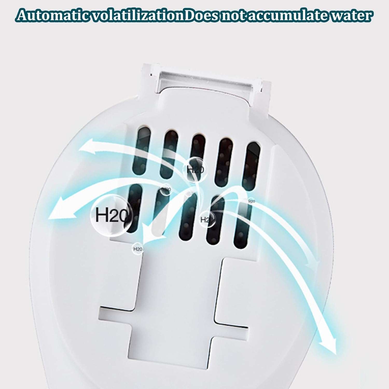 Eioflia Toilet Brush with Holder Wall-Mounted and Quick Drying