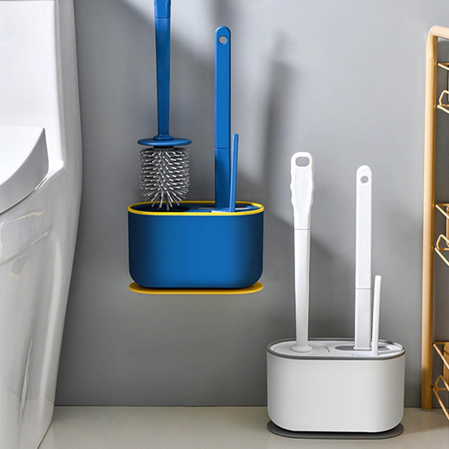 MOUMOUTEN Toilet Brush Set with Holder