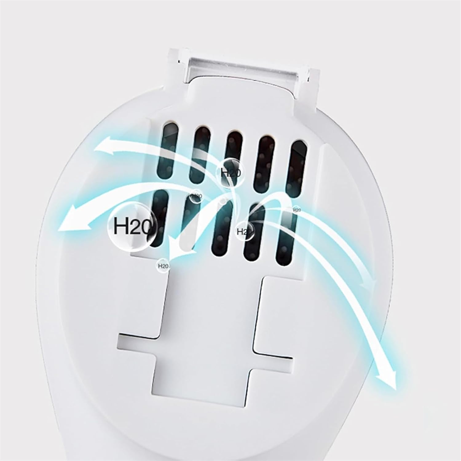 Modern Flexible Silicone Toilet Brush with Holder Set 1