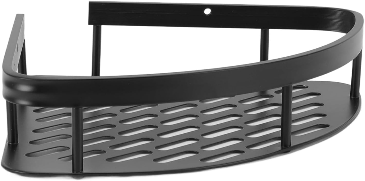 TYTOGE Aluminum Triangular Shower Shelf Rustproof Corner Organizer