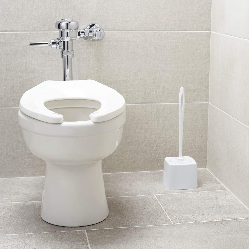 Rubbermaid Commercial Toilet Bowl Brush 145-Inch White Pack of 24