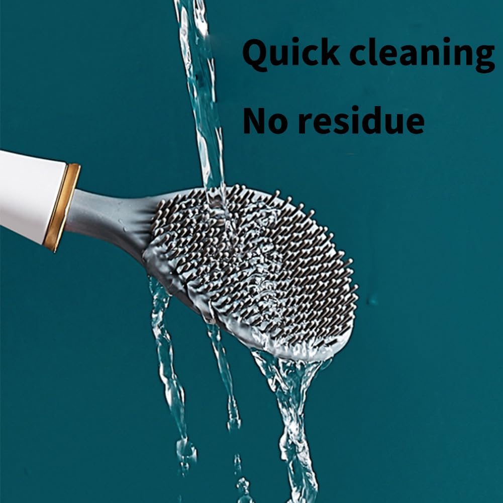 Dubnat Lekxagabo Silicone Toilet Brush Set