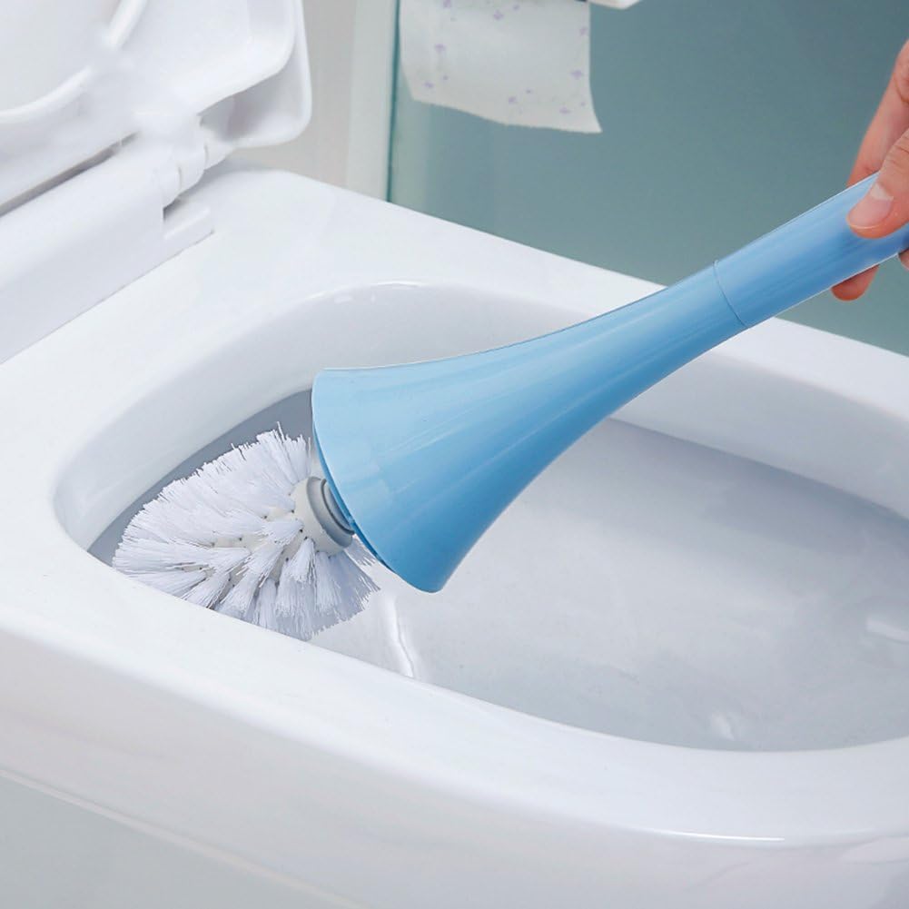 Inchant Toilet Brush with Holder - Blue 1