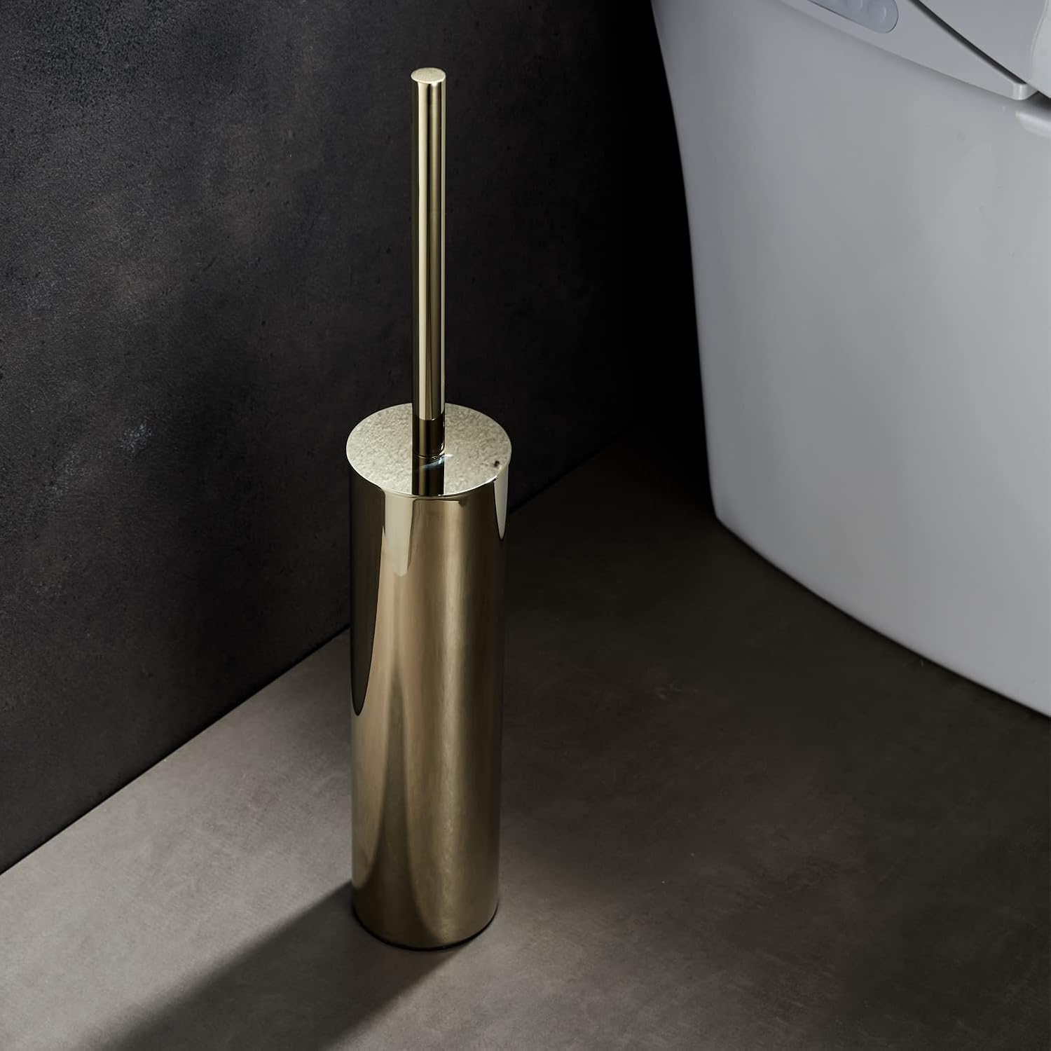 LANGPAI Freestanding Luxury Toilet Brush with Holder