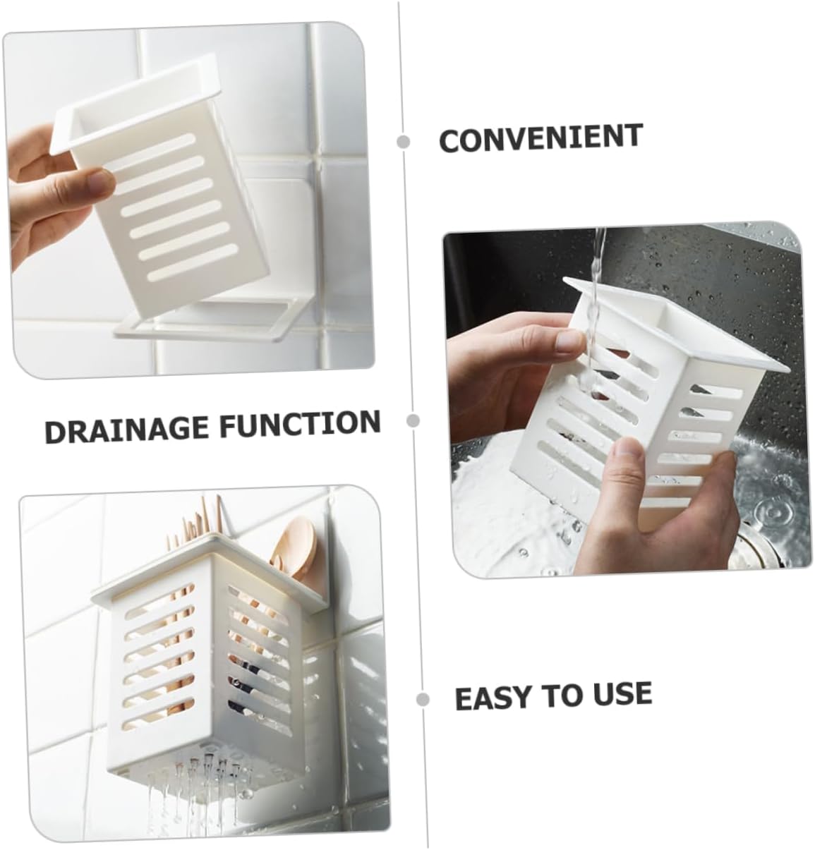 Adjustable Height Shower Caddy with Strong Capacity