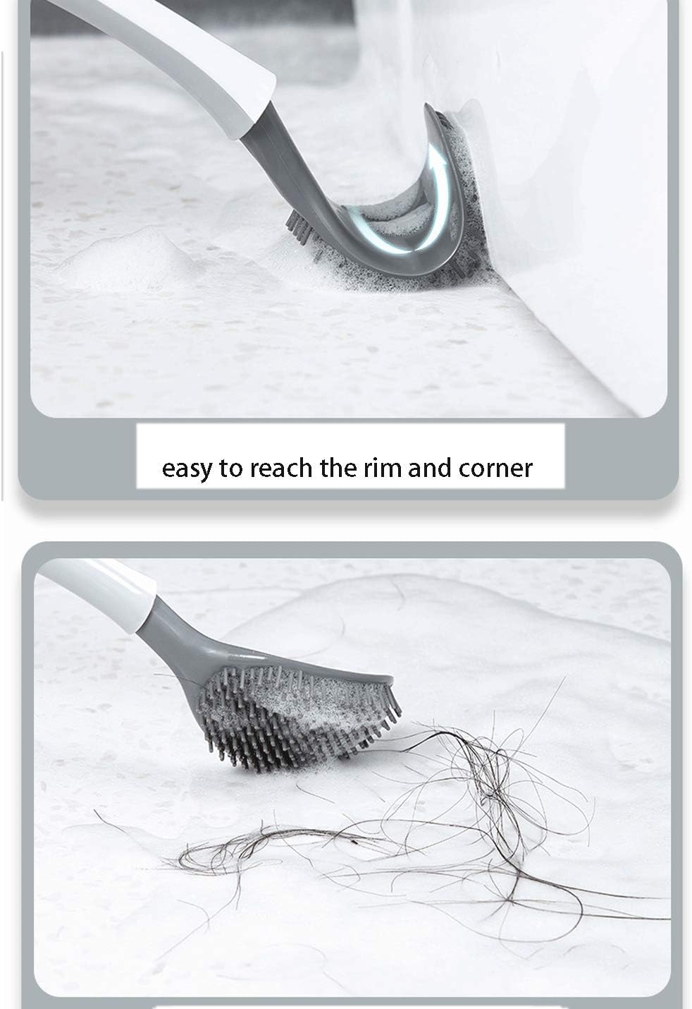 GYDMEG Toilet Brush and Holder Set