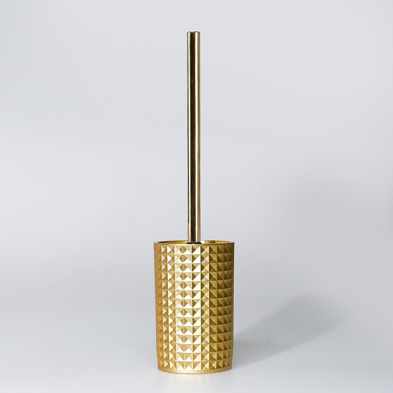 Neptune Toilet Brush with Gold Holder