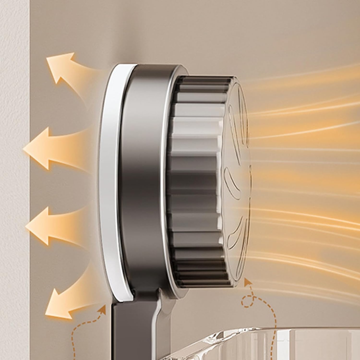FINLALO Suction Cup Shower Caddy Wall Mount