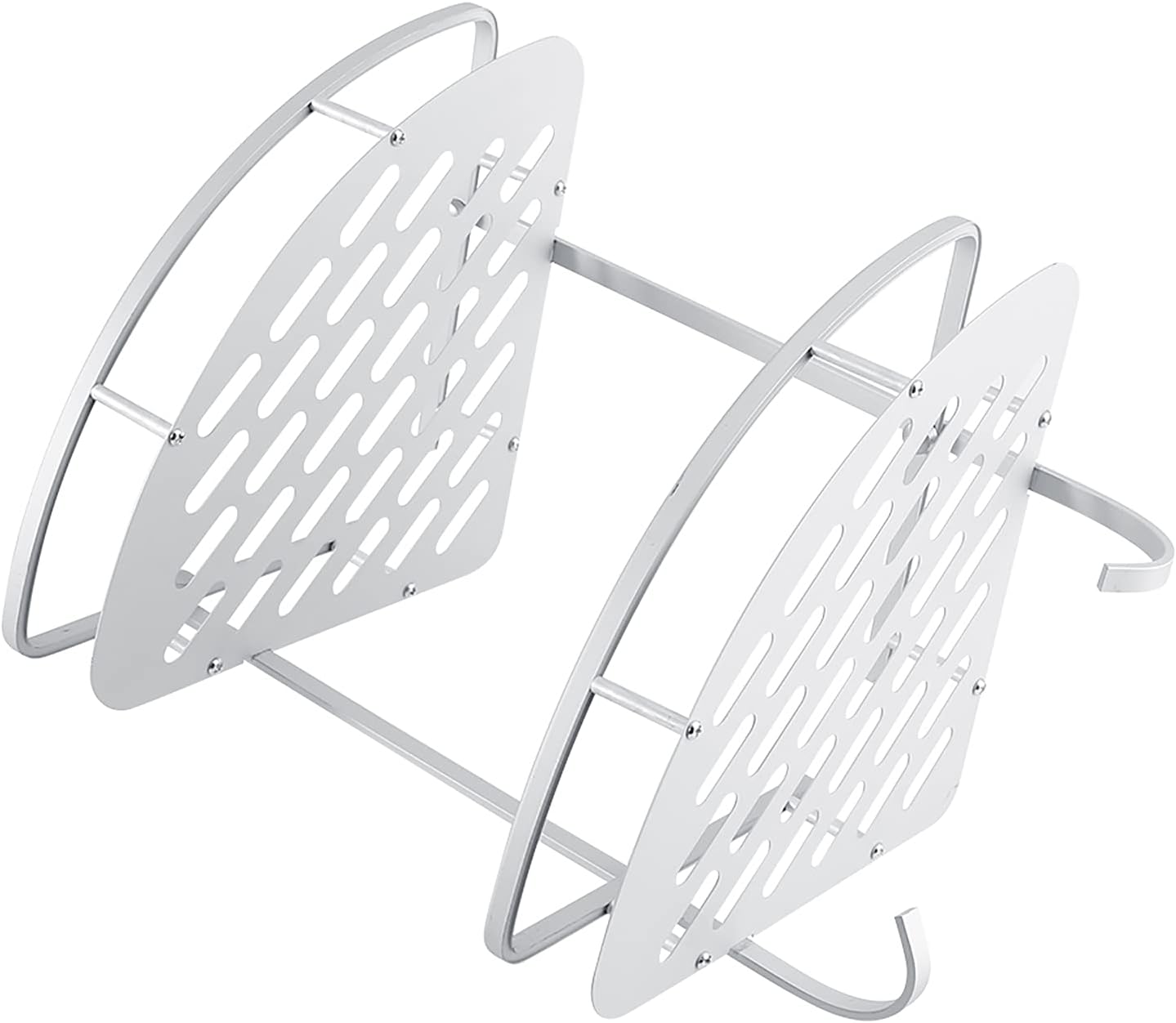 Senrusa Aluminum Dual Tier Shower Caddy Shelf