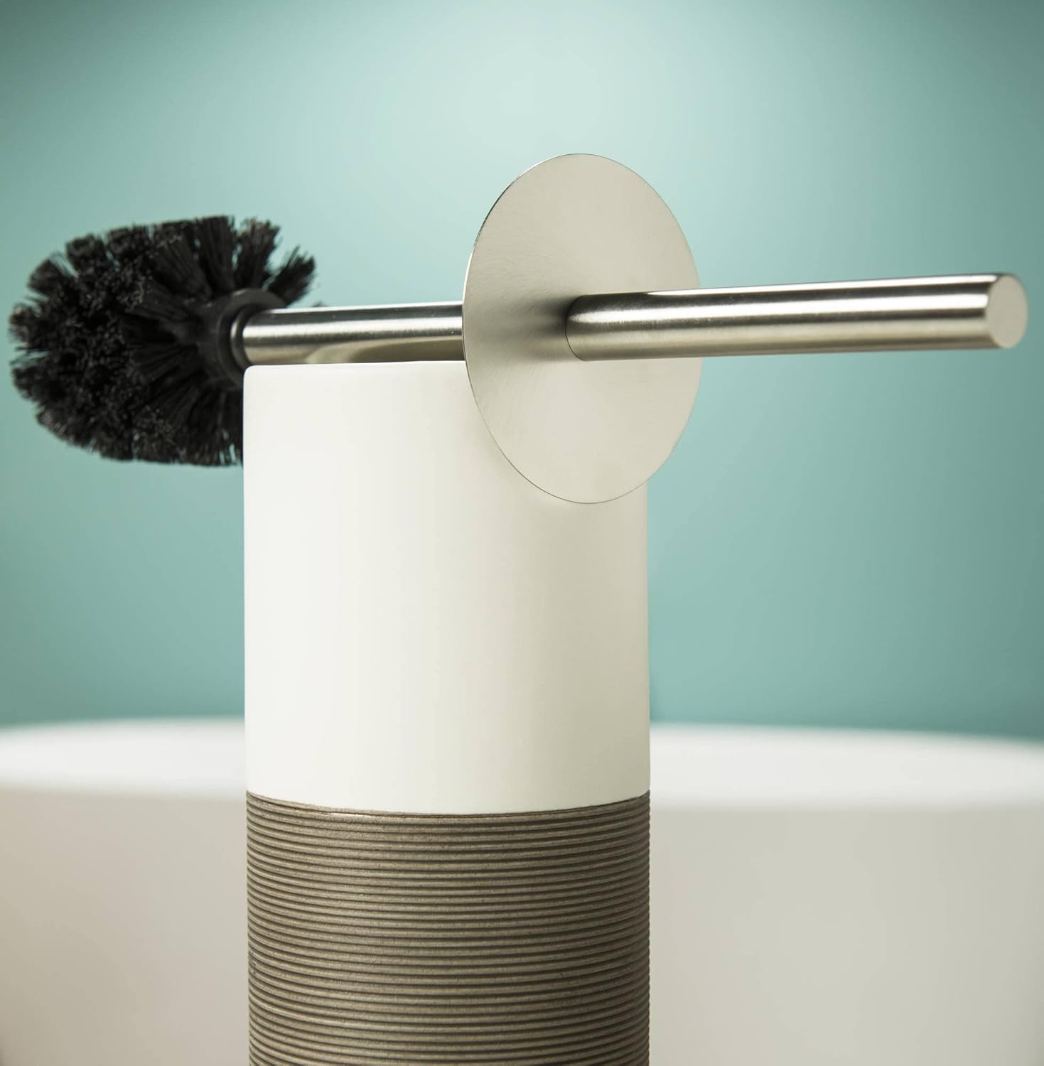 Sealskin Doppio Toilet Brush and Holder 1