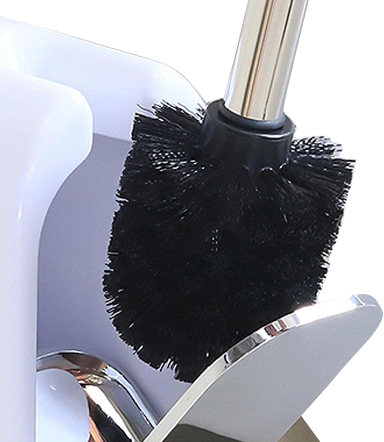 Universal Toilet Bowl Brush Head with Sturdy Bristles for Deep Cleaning