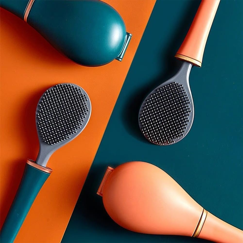 Reaci-Zicoly Flexible Silicone Toilet Brush Set - Green