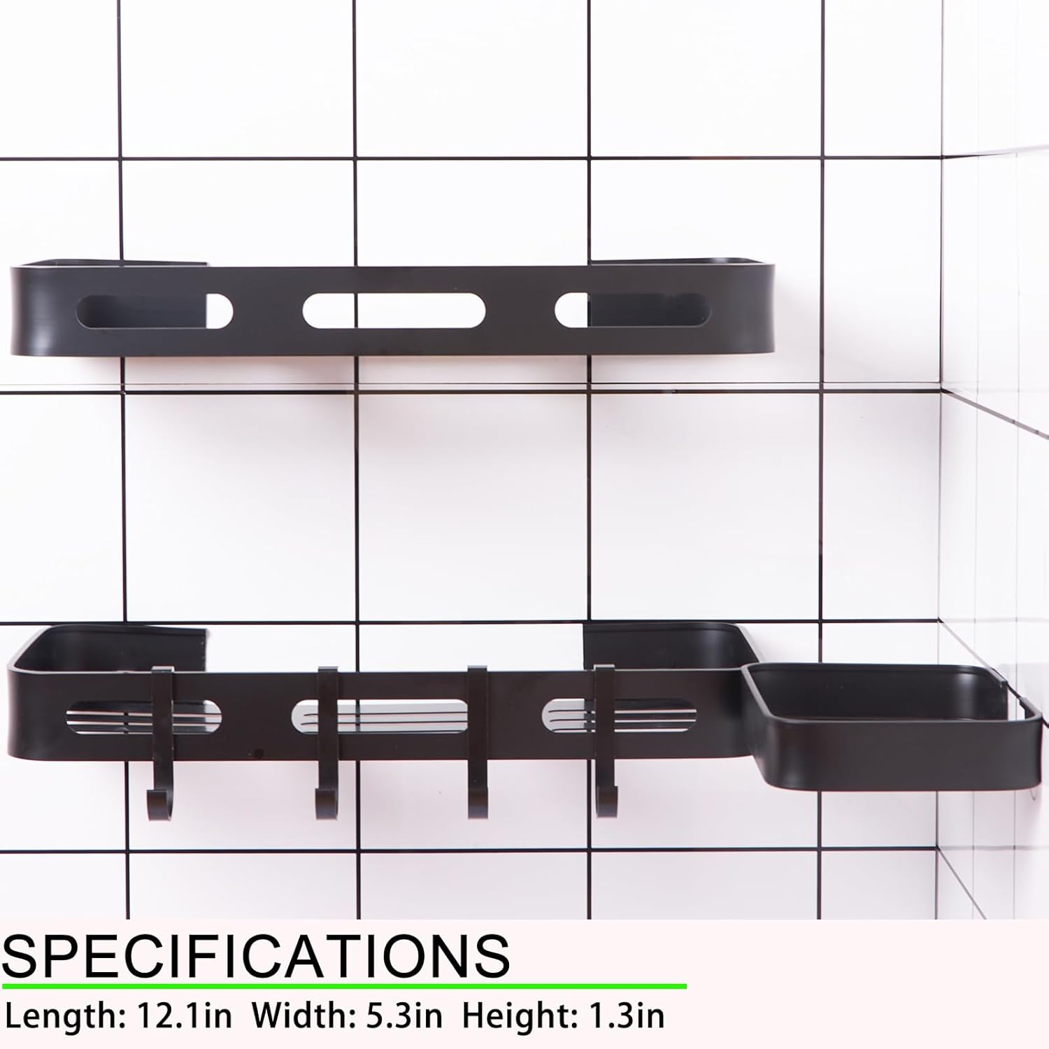 FLYIFE Corner Shower Shelf - Ultimate Durability and Organization