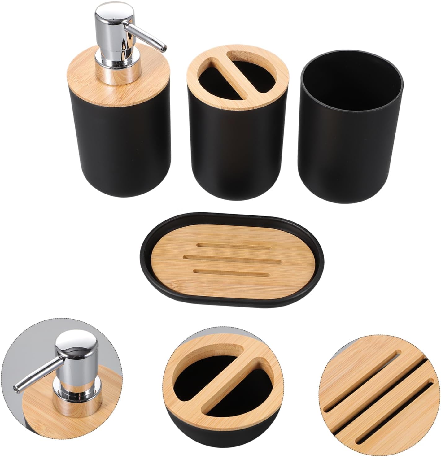 LIFKOME 1Set Bathroom Accessory Set
