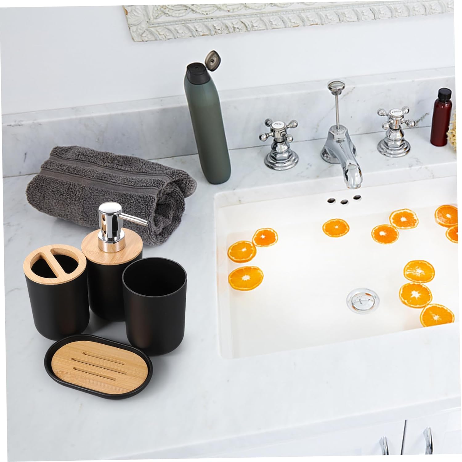 LIFKOME 1Set Bathroom Accessory Set