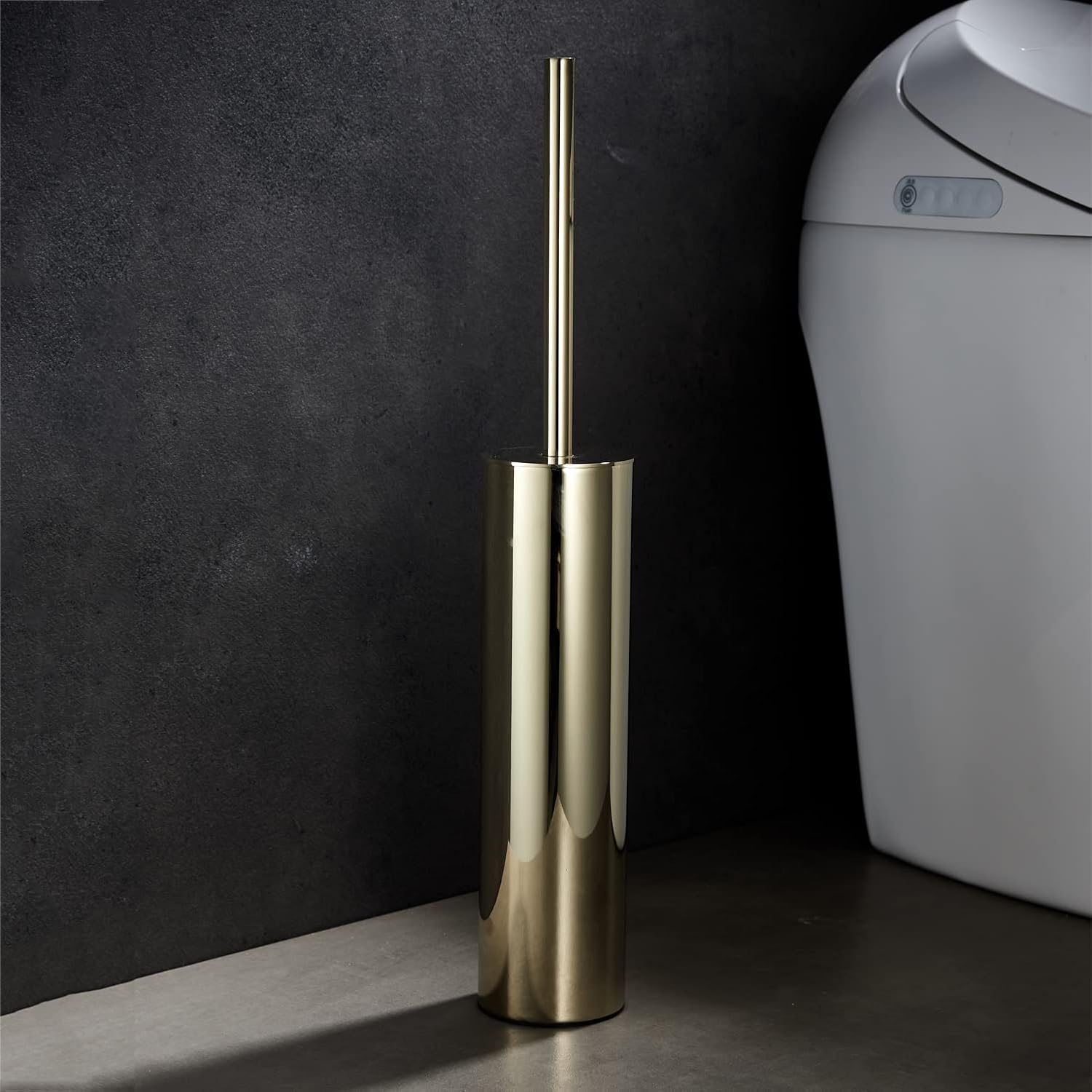 LANGPAI Freestanding Luxury Toilet Brush with Holder